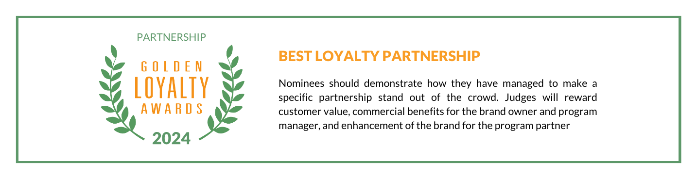 Golden Loyalty Awards Partnership