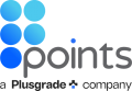 Point, a Plusgrade company logo